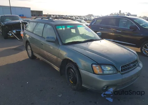 2003 Subaru Outback H6-3.0 from USA, damaged, VIN 4S3BH895837642735